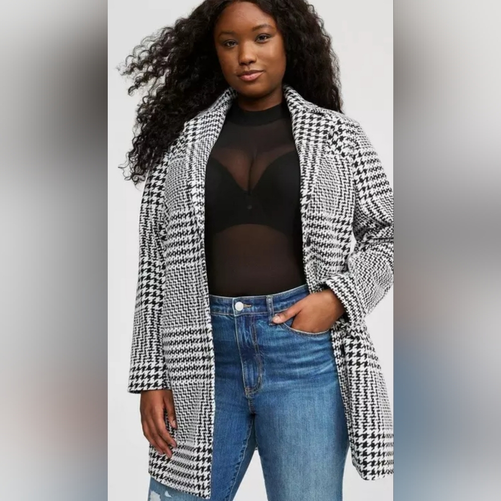 Torrid Cozy Double Knit Longline Blazer/Jacket Size 1 NWT